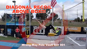 pole vault girl