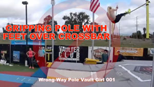 pole vault girl