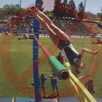 bad girls pole vault